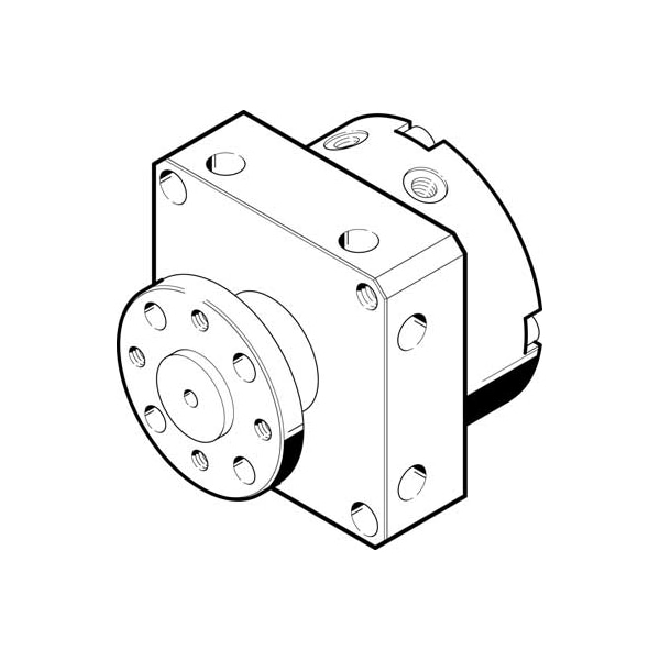 Semi-Rotary Drive DSM-8-90-P-FW